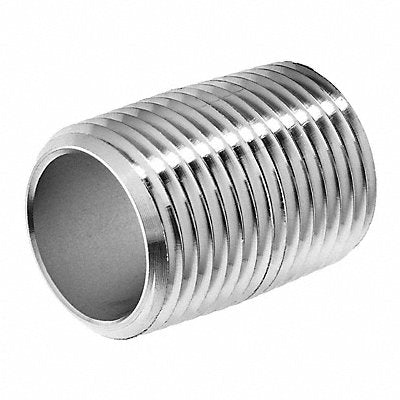 GRAINGER ZUSAPF5648 Nipple For Air 4 3/64 in I.D. Aluminum