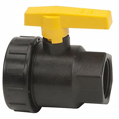 BANJO UV150FP Manual 2-Way Ball Valve NPT Polypropylene
