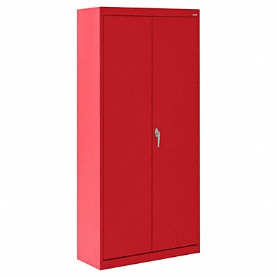 SANDUSKY VF3130187201 Storage Cabinet Light Duty Red 150 lb