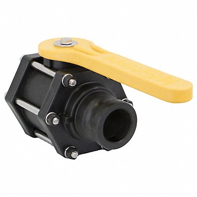 BANJO VFMT200FP Manual 2-Way Ball Valve NPT Polypropylene