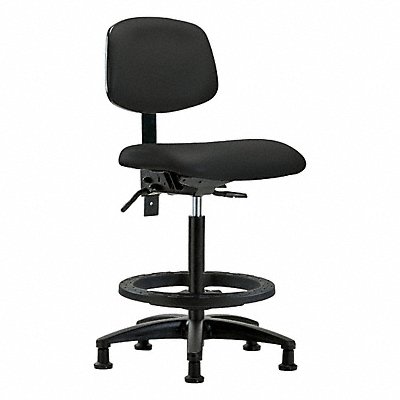 GRAINGER BRVHBCHRGT1A0BFRG8540 Vinyl Chair High Tilt FR Stat Blk