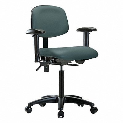 GRAINGER BRVMBCHRGT1A1NFRC8546 Vinyl Chair Med Tilt AA Cast Blue