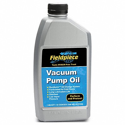FIELDPIECE OIL32 Refrigerant Evac Pump Oil 1 qt Bottle