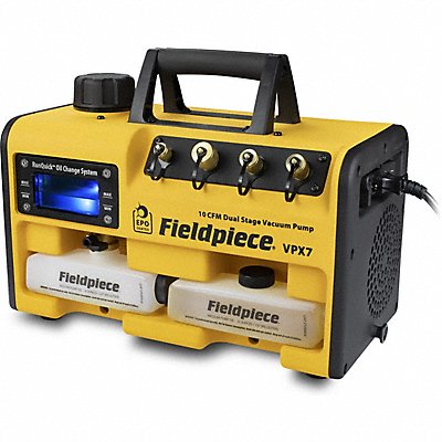 FIELDPIECE VPX7 Vacuum Pump 10 cfm 15 micron 120V AC