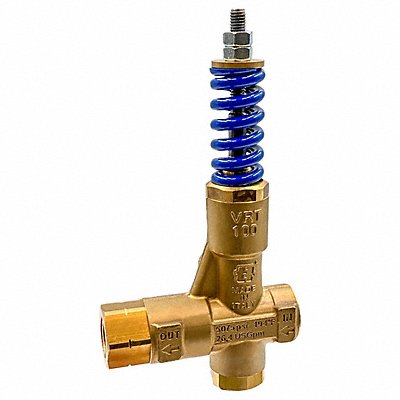 MECLINE VRT100330 Unloader Valve 26.4 gpm 4800 psi Brass