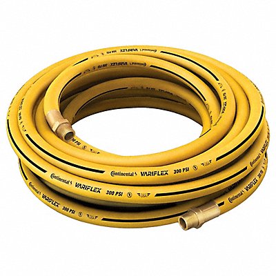 SPEEDAIRE VRY07530150 Air Hose 3/4 ID x 150 ft L Yellow
