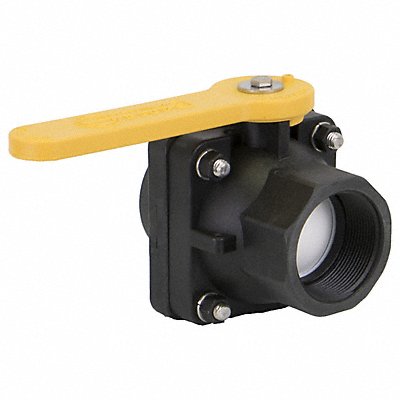 BANJO VS204FP Manual 2-Way Ball Valve NPT Polypropylene