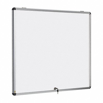 MASTERVISION VT380109150 Enclosed Bulletin Board 38 W 47 H