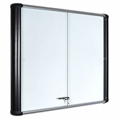 MASTERVISION VT640109630 Enclosed Bulletin Board 51 W 39 H