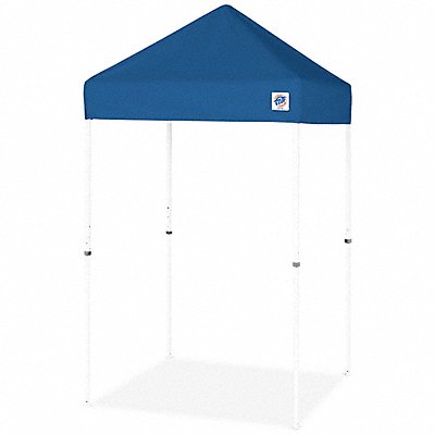 E-Z UP VU2STL05KFWHTRB Shelter Blue 5 ft W 5 ft L