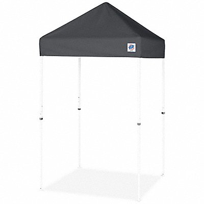 E-Z UP VU2STL05KFWHTSG Shelter Grey 5 ft W 5 ft L