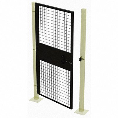 VELOX XG220466091 Wire Mchn Grd Door 66 inx46 in Blk