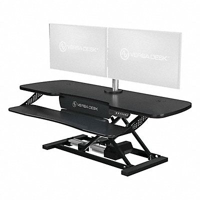 VERSADESK VDPPE4824BB Electric Standing Desk Convert 48 x 24