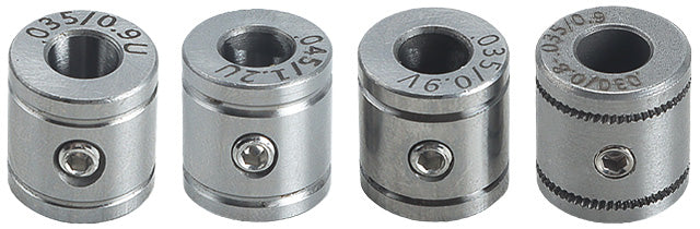 Weldclass W06771 Replacement Drive Roller Kit suit Spool Guns (U0.8/0.9, U1.01.2, V0.8/0.9, FC0.8/0.9)