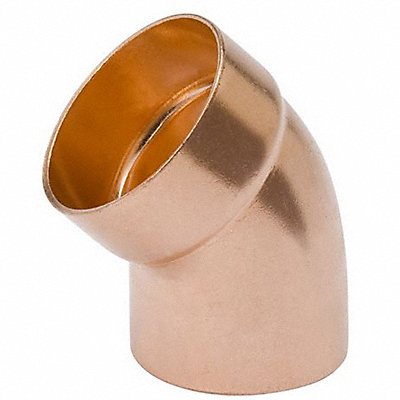 STREAMLINE W07432 DWV Elbow 45 Deg Wrot Copper 2 CxFTG