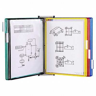 TARIFOLD W291 Document Wall Display 12 1/2Hx20L In