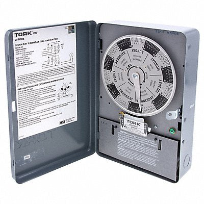 TORK W400B Electromechanical Timer 7 day SPDT Metal