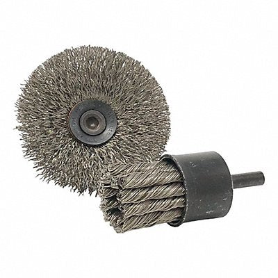 UNITED ABRASIVES-SAIT 6714 Crimp Wire Wheel 3x.014Ss