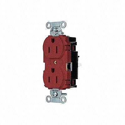 HUBBELL BR15STR Receptacle 1/2 hp 125V AC NEMA 5-15R