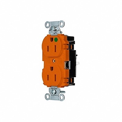 HUBBELL 8200STO Receptacle 1/2 hp 125V AC NEMA 5-15R