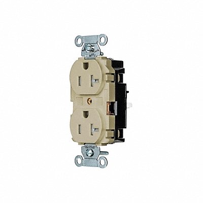 HUBBELL BR20STITR Receptacle 1 hp 125V AC NEMA 5-20R