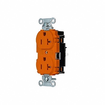 HUBBELL BR20STO Receptacle 1 hp 125V AC NEMA 5-20R