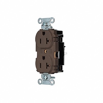 HUBBELL BR20ST Receptacle 1 hp 125V AC NEMA 5-20R