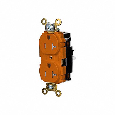 HUBBELL HBL5362STOTR Receptacle 1 hp 125V AC NEMA 5-20R