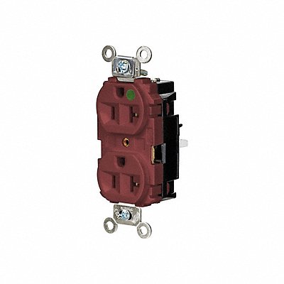 HUBBELL HBL8300STR Receptacle 1 hp 125V AC NEMA 5-20R
