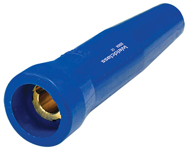 Weldclass WC-01493 Cable Joiner 500A Female Only Blue Suit Up To 70mm Cable