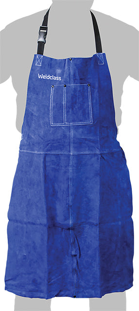 Weldclass WC-01753 Apron Leather PROMAX Blue 900x600mm