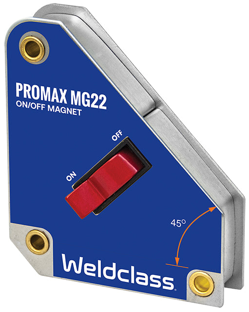 Weldclass WC-01885 Magnet On/Off PROMAX MG22 110x95x25mm 90/45DG 35-40kg