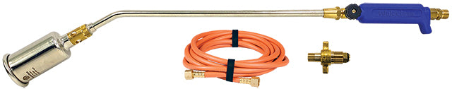 Weldclass WC-02988 Torch LPG PLATINUM LT40 "Handyflame" Kit - 600mm Torch With Bottle Adaptor & 2.5M Hose