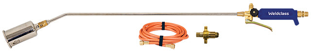 Weldclass WC-02989 Torch LPG PLATINUM LT40 "Maxflame" Kit - 1000mm Torch With Bottle Adaptor & 3M Hose
