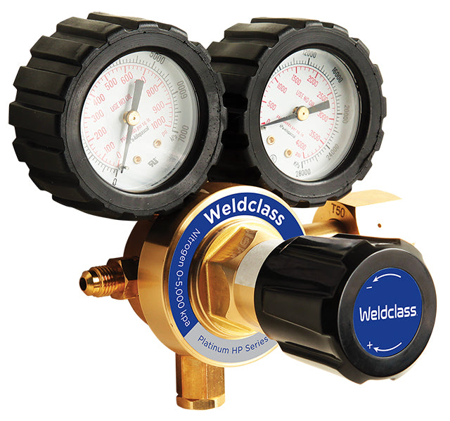 Weldclass WC-03401 Regulator Nitrogen PLATINUM 0-5,000 Kpa T50