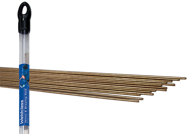 Weldclass WC-06078 Brazing Rods Silver 15% Bare 2.4mm Pk5