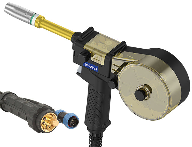 Weldclass WC-06203 MIG Torch Spool Gun BZL 25 8M Euro/9-Pin Suit 205/255/290/350/395MST