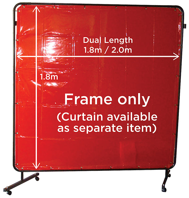 Weldclass WC-06469 Curtain Frame Only Dual Length Suit 1.8x1.8m/1.8x2.0m Curtains/Blankets