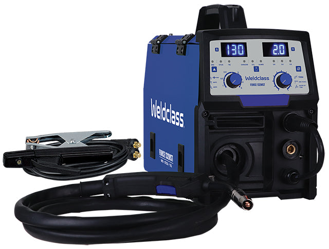 Weldclass WC-132MSTRK Welder MIG/STICK/TIG FORCE 132MST Ready Kit (6pc Bundle) - view 2