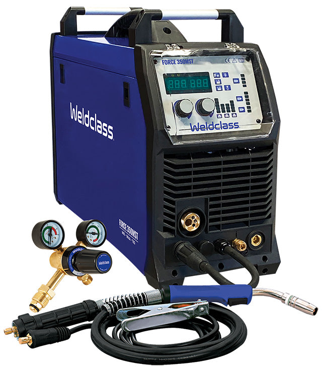 Weldclass WC-350MST Welder MIG/Stick/TIG FORCE 350MST Compact Unit
