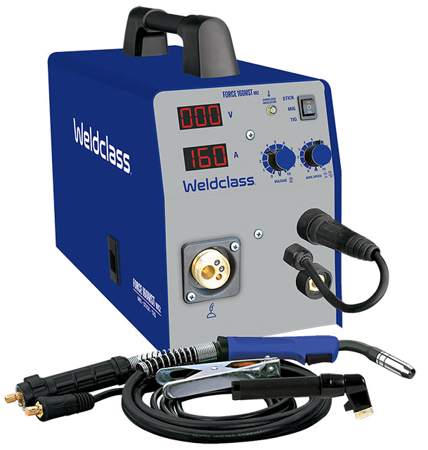 Weldclass WF-06127 Welder MIG/Stick/TIG FORCE 160MST