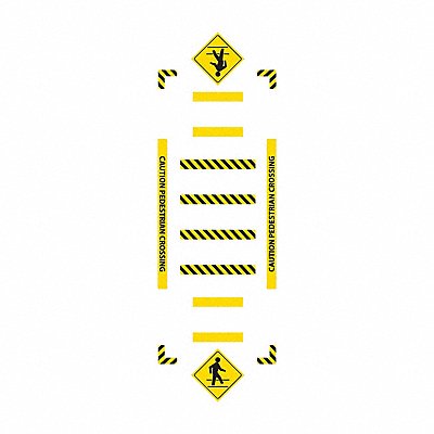 SLIP-GARD WFK32 Floor Sign Floor Marking Crosswalk