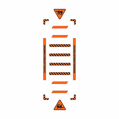 SLIP-GARD WFK33 Floor Sign Floor Marking Crosswalk