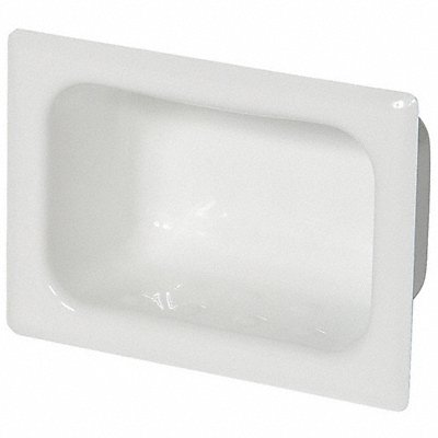BESTCARE WH1832PF Soap Dish White 7 in W