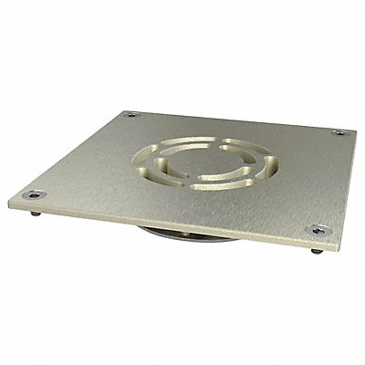 BESTCARE WHDG6SQ Ligature-Resistant Drain Grate Sq 6in