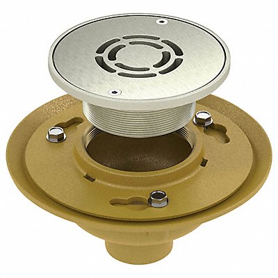BESTCARE WHFD5RD2NH Floor Drain 5 5/8 Body H Nickel Bronze