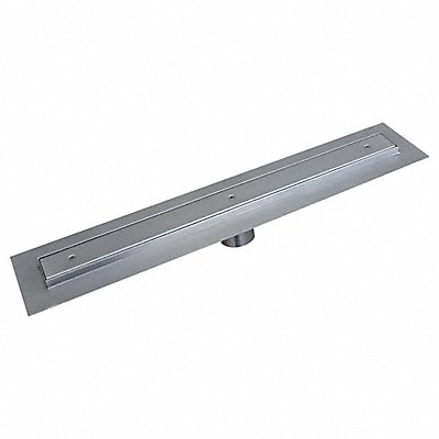 BESTCARE WHLD12F Shower Drain 3 3/8 in Body H SS