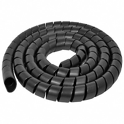ELECTRIDUCT WLSW12550BK Spiral Wrap 50 ft L 30mm W Color Black