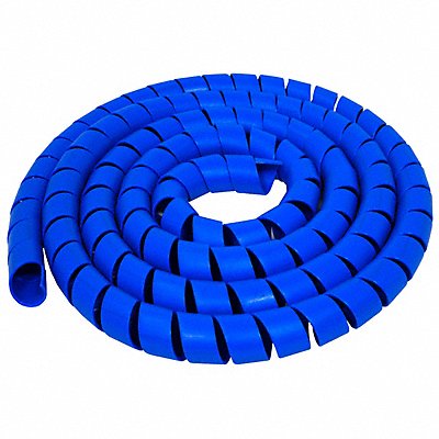 ELECTRIDUCT WLSW10050BL Spiral Wrap 50 ft L 25mm W Color Blue