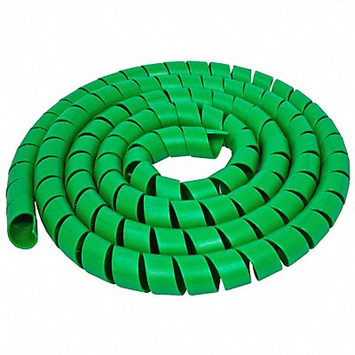ELECTRIDUCT WLSW10050GN Spiral Wrap 50 ft L 25mm W Color Green